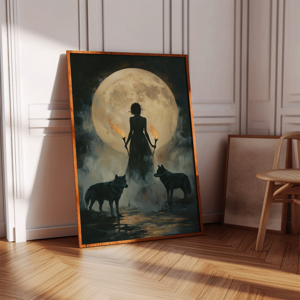 Guardians Beneath the Full Moon
