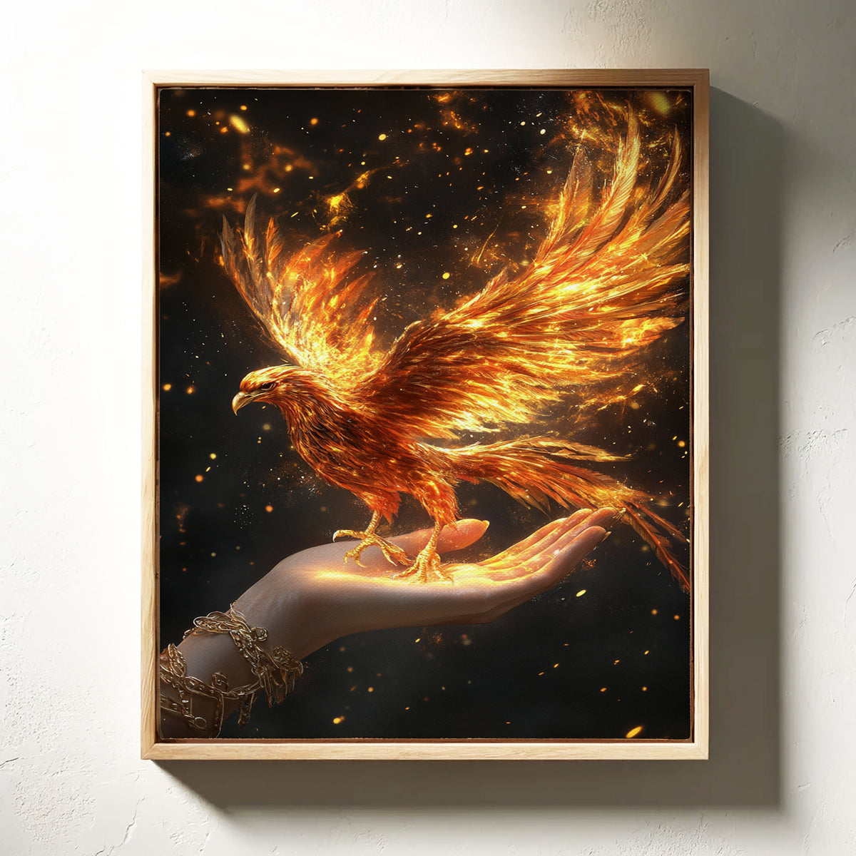 Phoenix's Fiery Ascend