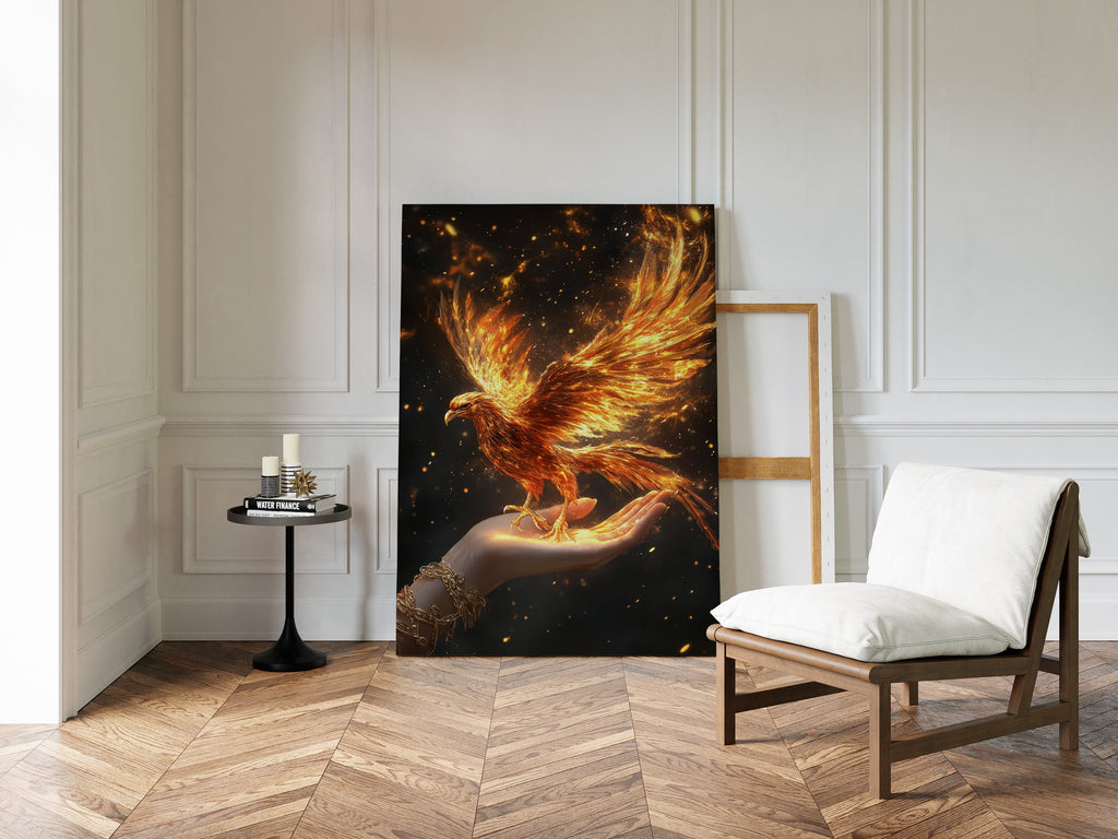 Phoenix's Fiery Ascend