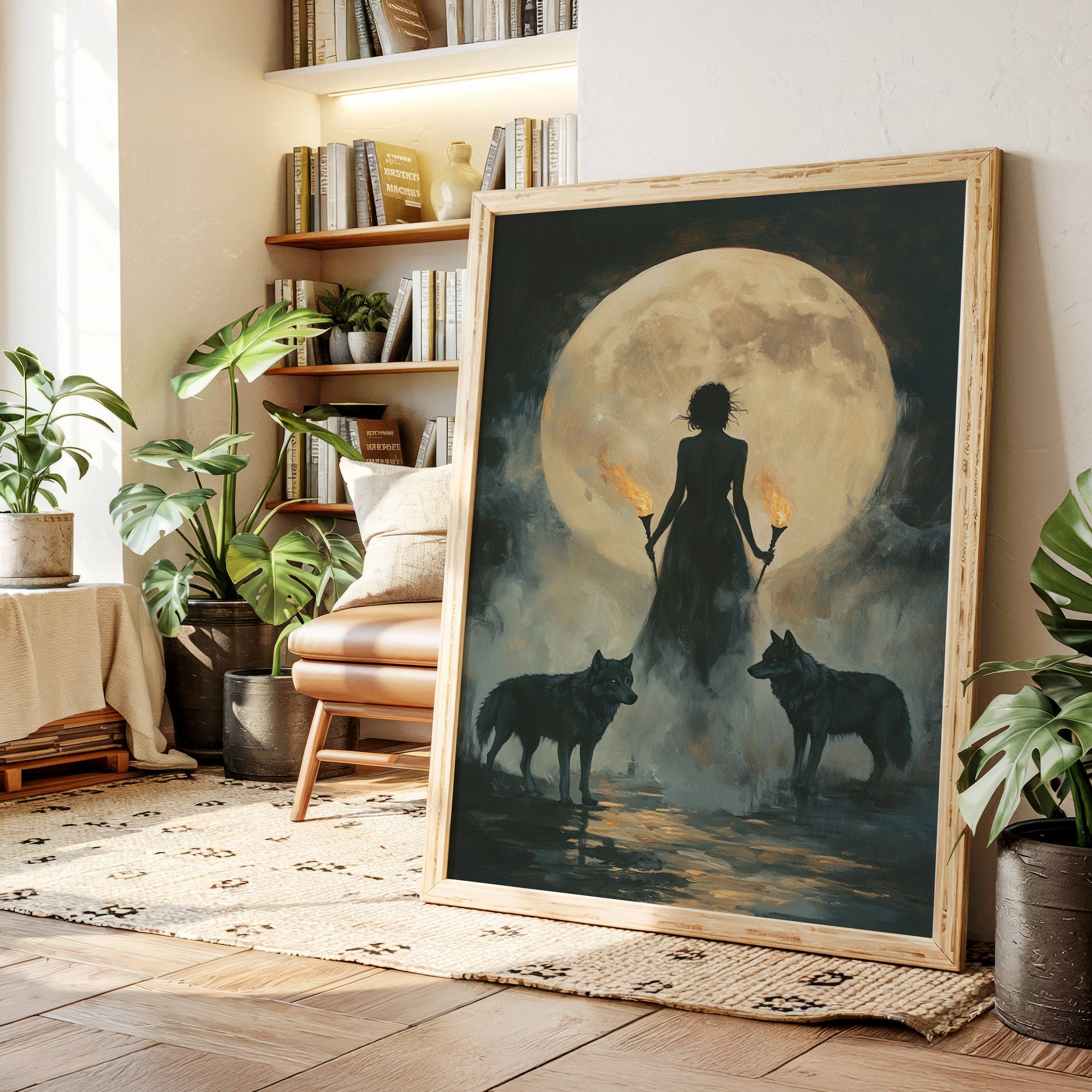 Guardians Beneath the Full Moon