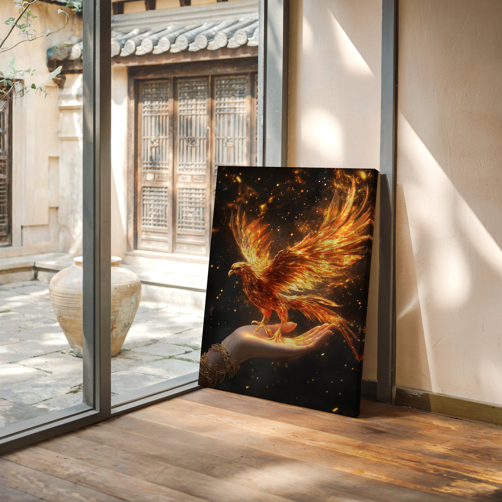 Phoenix's Fiery Ascend