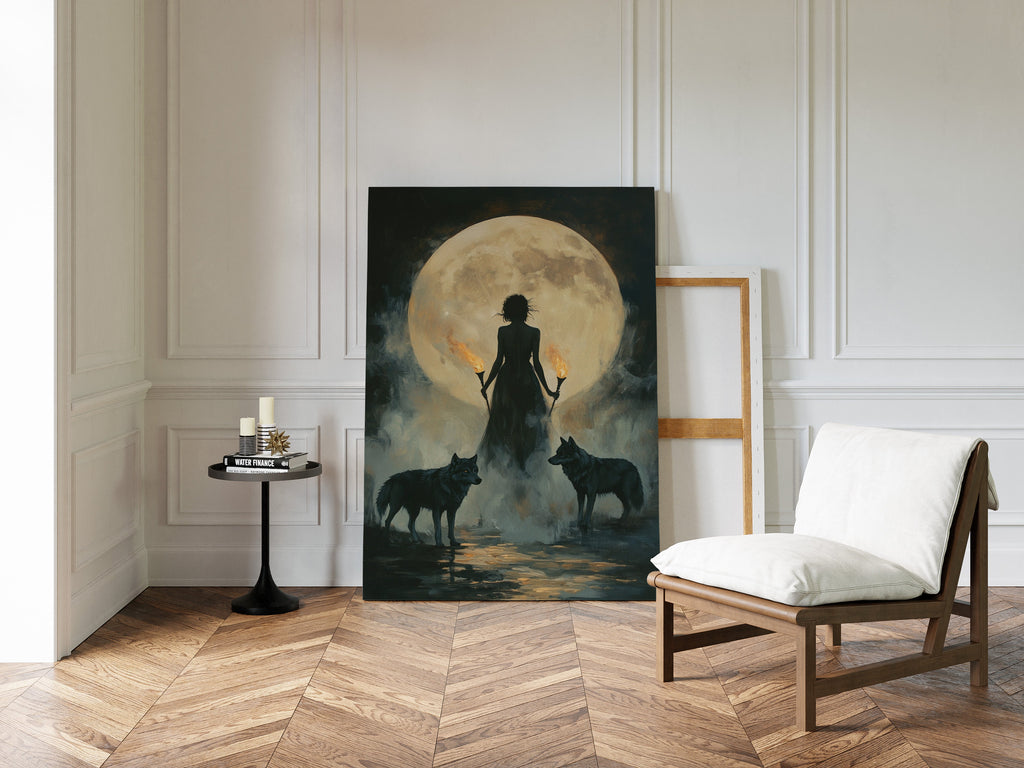 Guardians Beneath the Full Moon