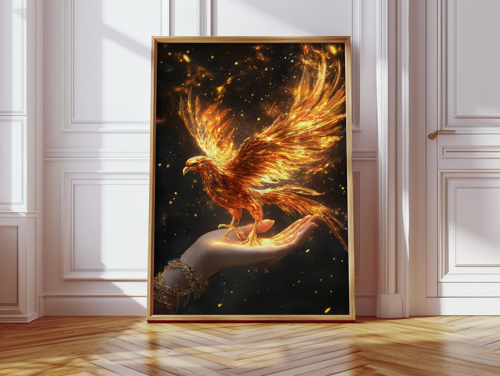 Phoenix's Fiery Ascend