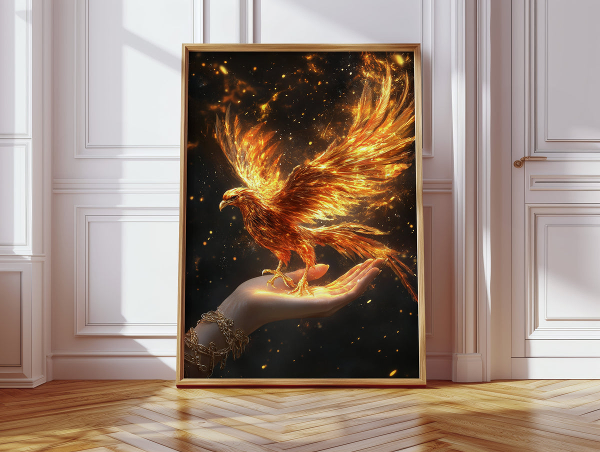 Phoenix's Fiery Ascend