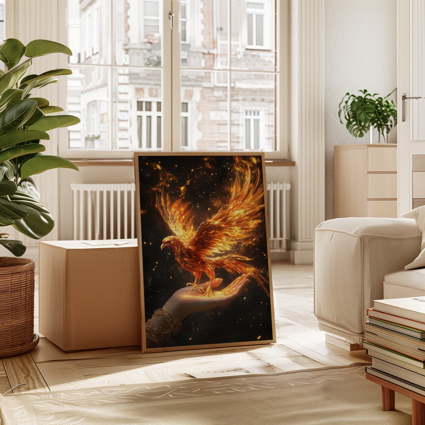 Phoenix's Fiery Ascend