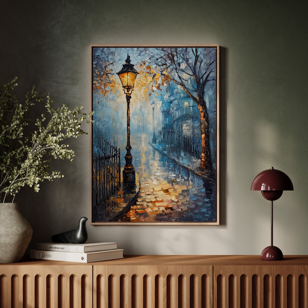 Misty Lamp Glow