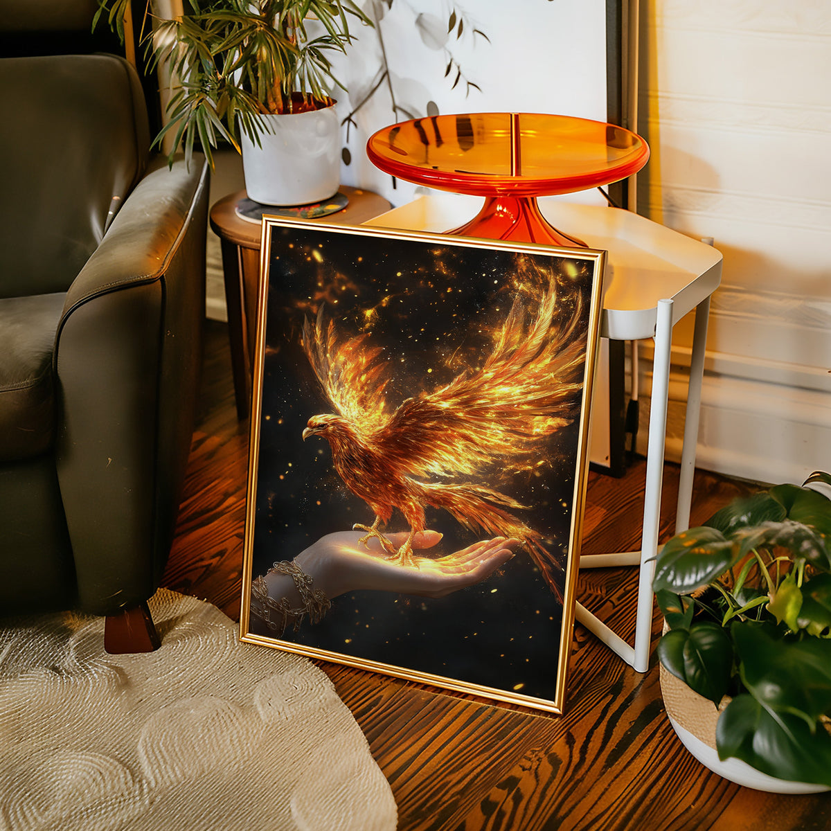 Phoenix's Fiery Ascend