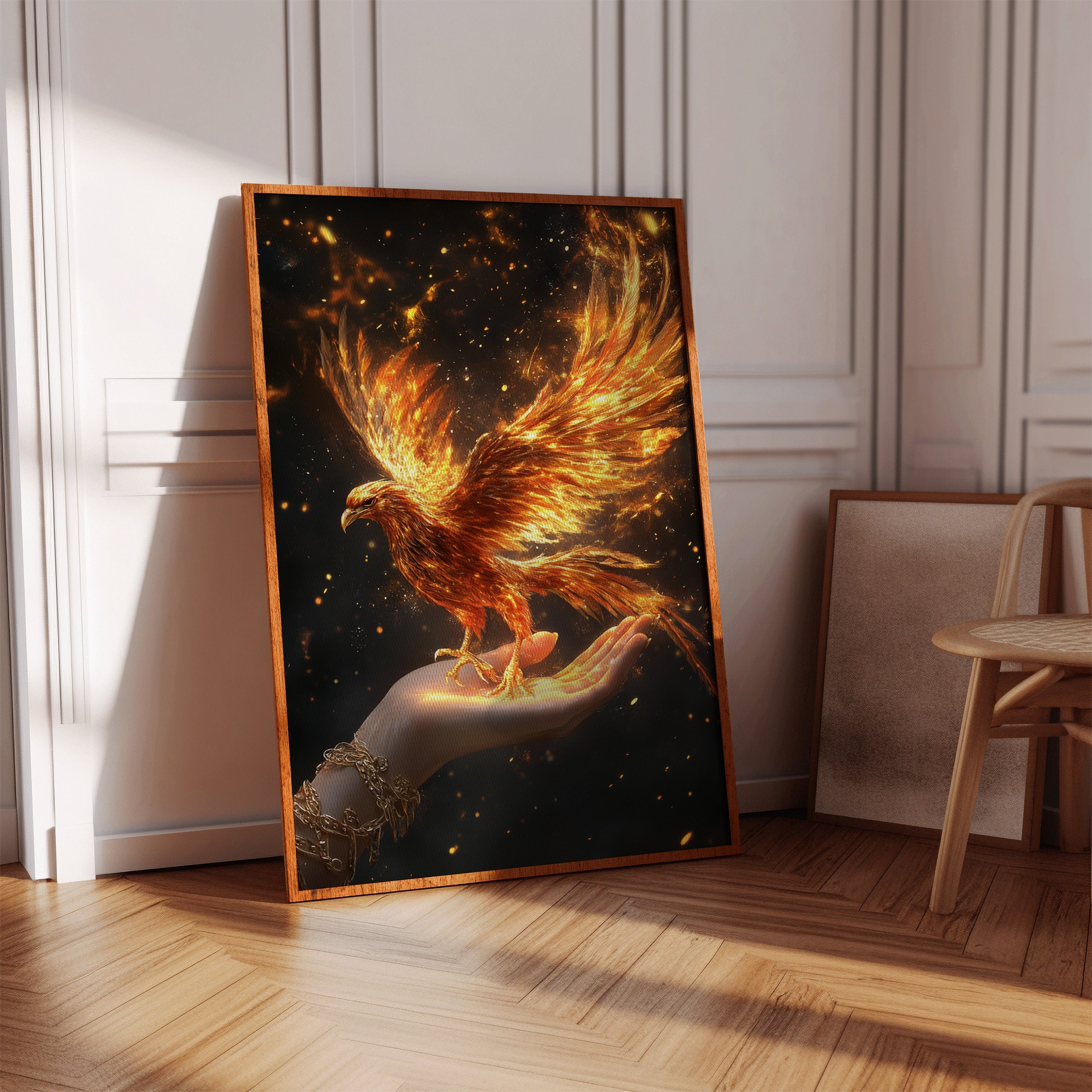 Phoenix's Fiery Ascend