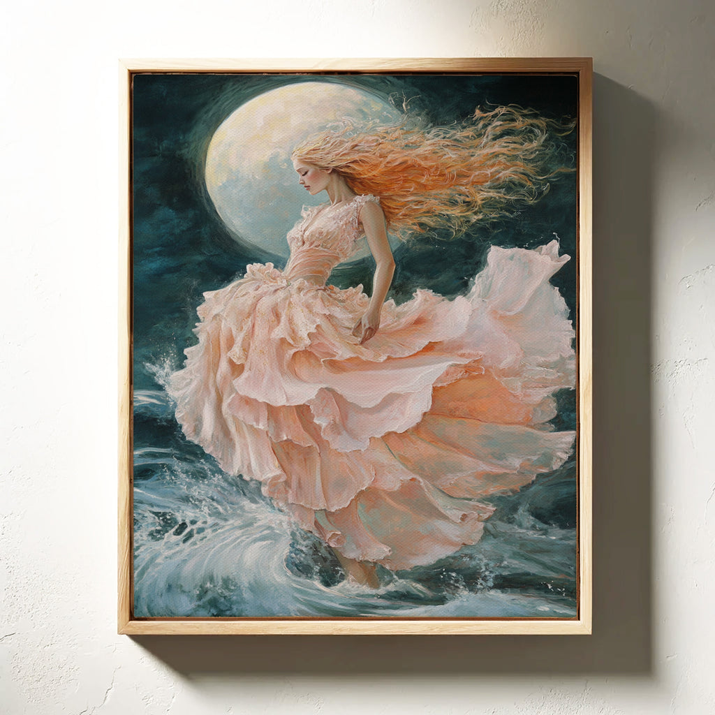 Moonlit Seraphic Waves