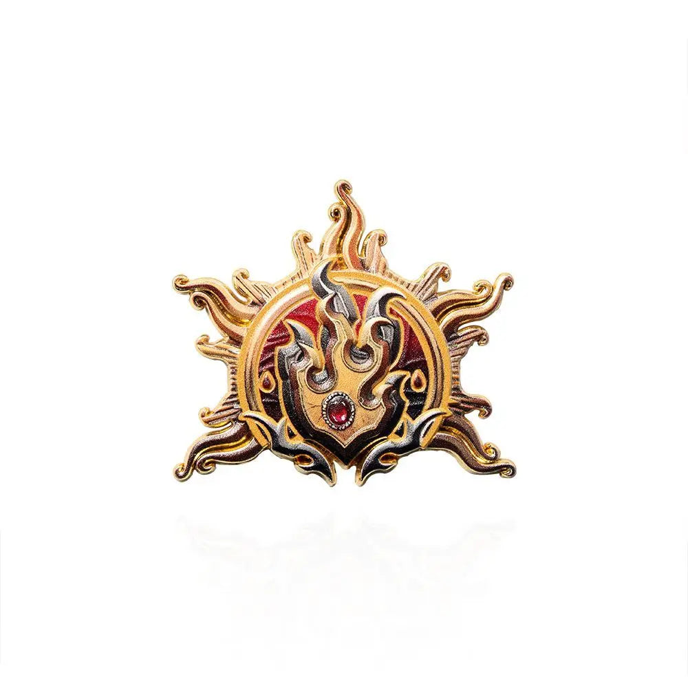 Game Baldur's Gate 3 Cosplay Badge Pins Barbarian Fighter Warlock Unisex Metal Brooches Lapel Pin Props Accessories Jewelry