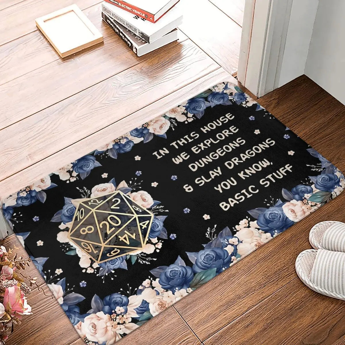 Game Bathroom Mat Dragon Breath Door Mat Kitchen Carpet Balcony Carpet Home Decoration Dungeons Dragons Rug Kids Room Area Rugs