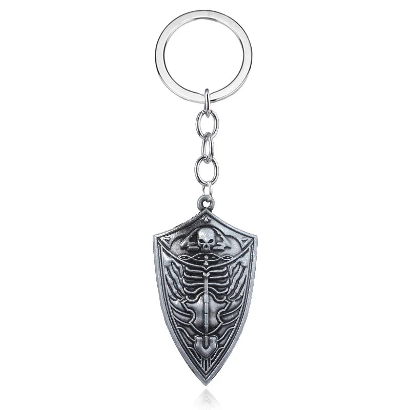 Game Dark Souls Artorias Sword Keychains Sun Knight Shield Ornstein Sword Smough Hammer Key Chain Pendant Cosplay Jewelry Gifts