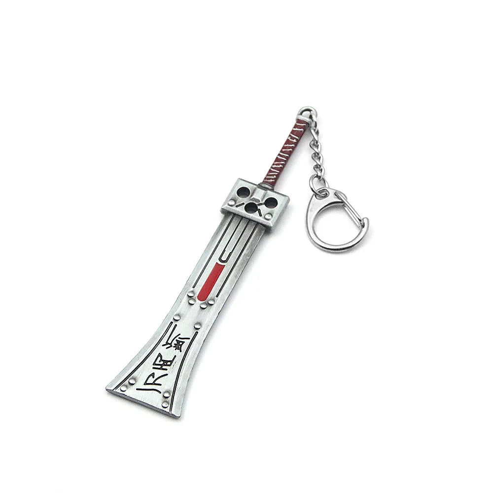 Game Final Fantasy 8 Keychain Wolf Head Logo Metal High Quality Key Ring for Women Gift Party Accessories Jewelry