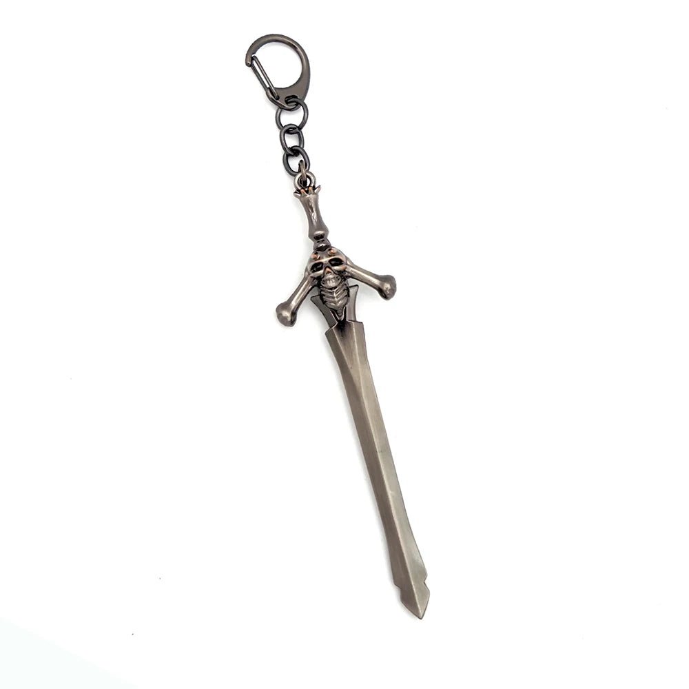 Game Keychain Dante Nero Sword Rebellion Awakening Red Queen Keyring Revolver Ebony & White Ivory Key Ring