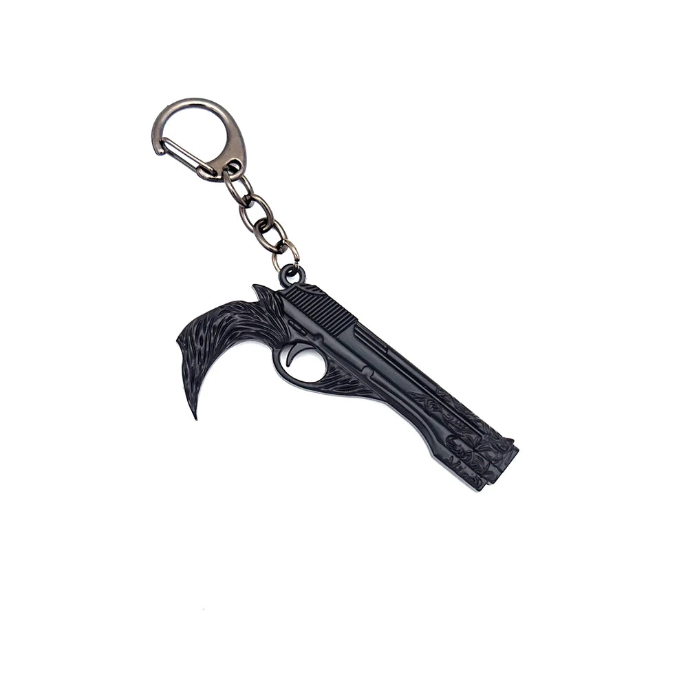 Game Keychain Dante Nero Sword Rebellion Awakening Red Queen Keyring Revolver Ebony & White Ivory Key Ring