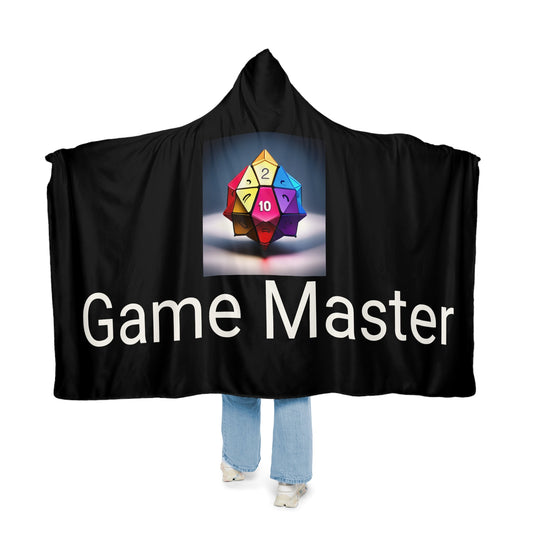 Game Master with dice Snuggle Blanket