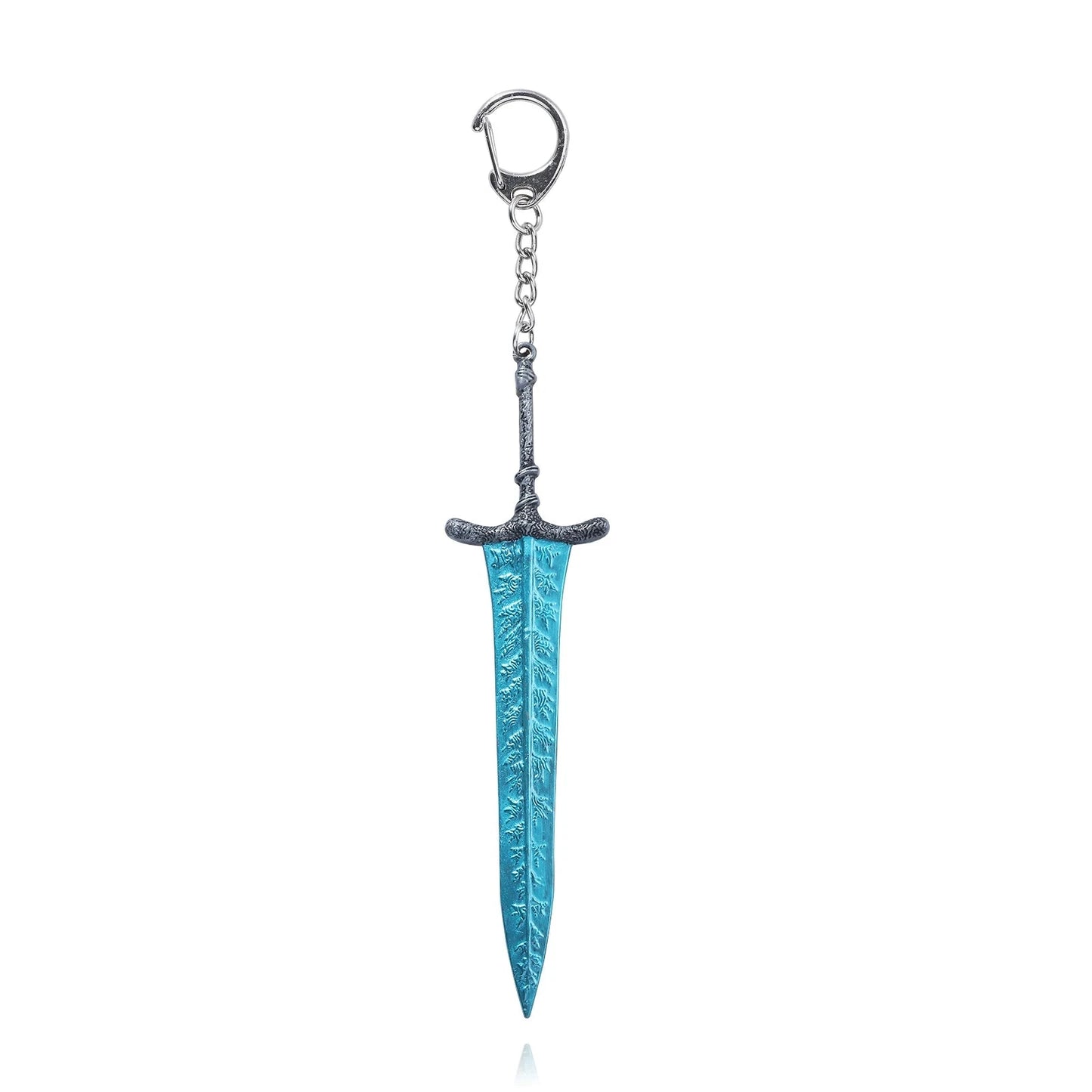 Game Moonlight Greatsword Keychain Reduvia Dagger Moonveil Katana Weapon Model Pendant Keyring for Women Men Cosplay Jewelry