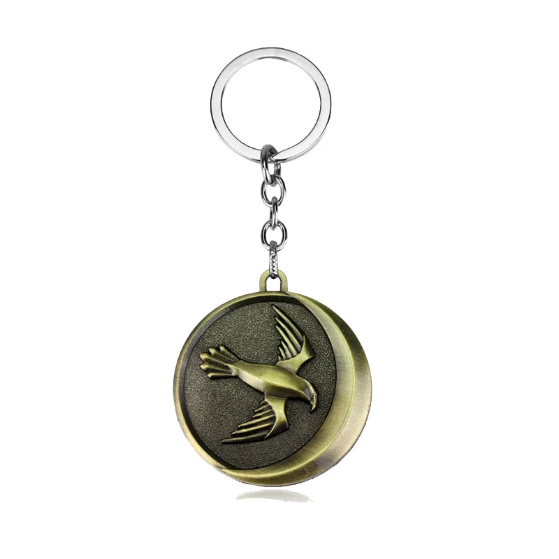 Game of Thrones Dragon Shape Toy Keychain Wolf Head Pendant Fashion Trend Bottle Opener Keyring for Fan Collectible Accessories