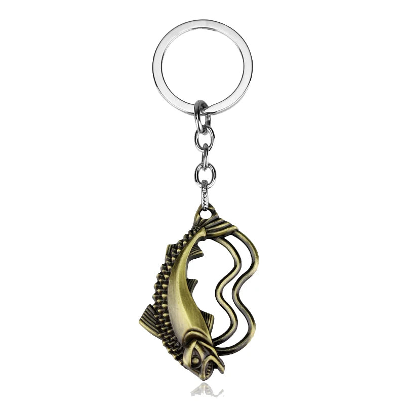 Game of Thrones Dragon Shape Toy Keychain Wolf Head Pendant Fashion Trend Bottle Opener Keyring for Fan Collectible Accessories