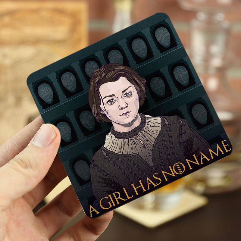 Game of Thrones Themed Wood Drink Coasters
