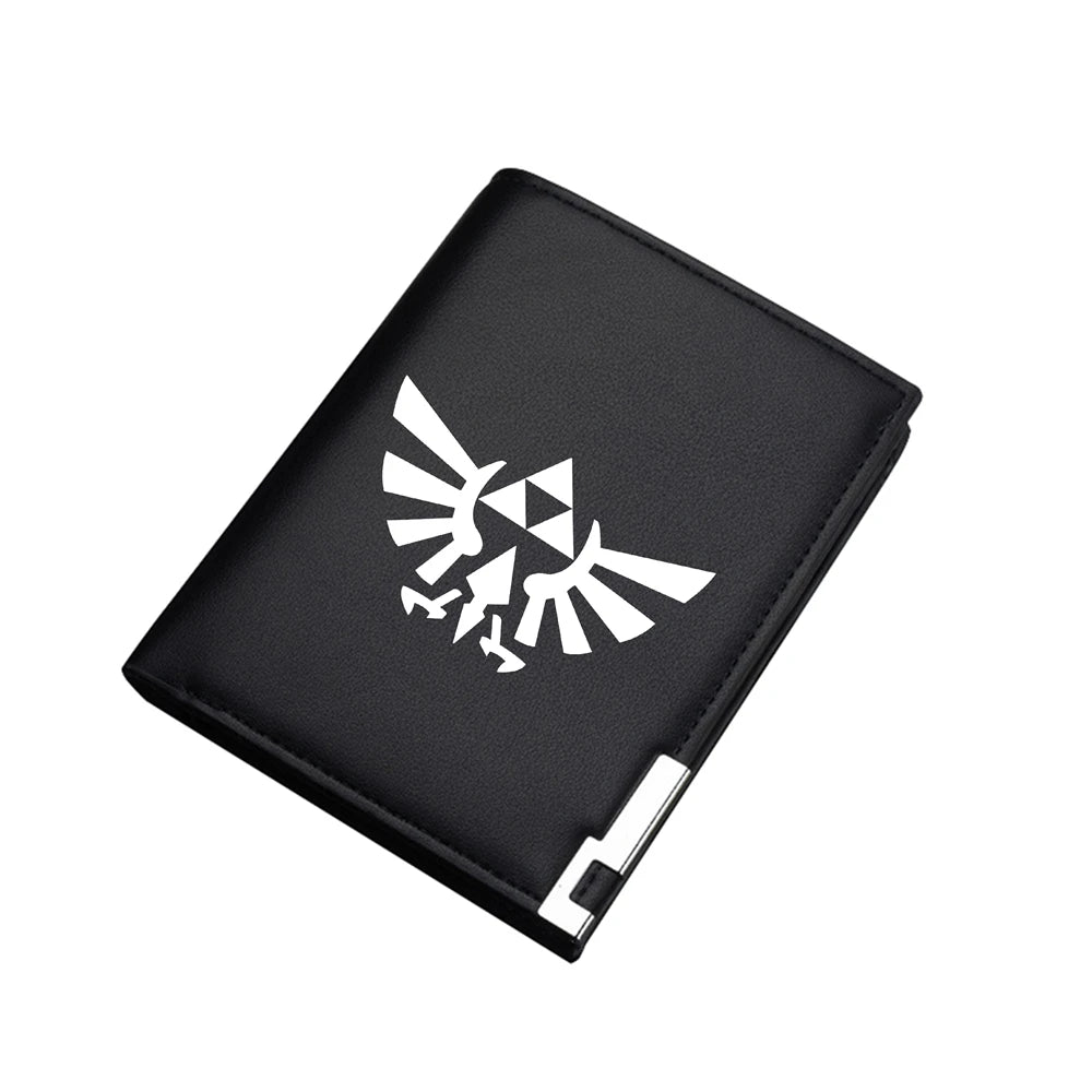 Game The Legend Pu Leather Men Wallets Anime ID Card Holder Long Purse With Coins Pockets Unisex Money Bag Change Clutch