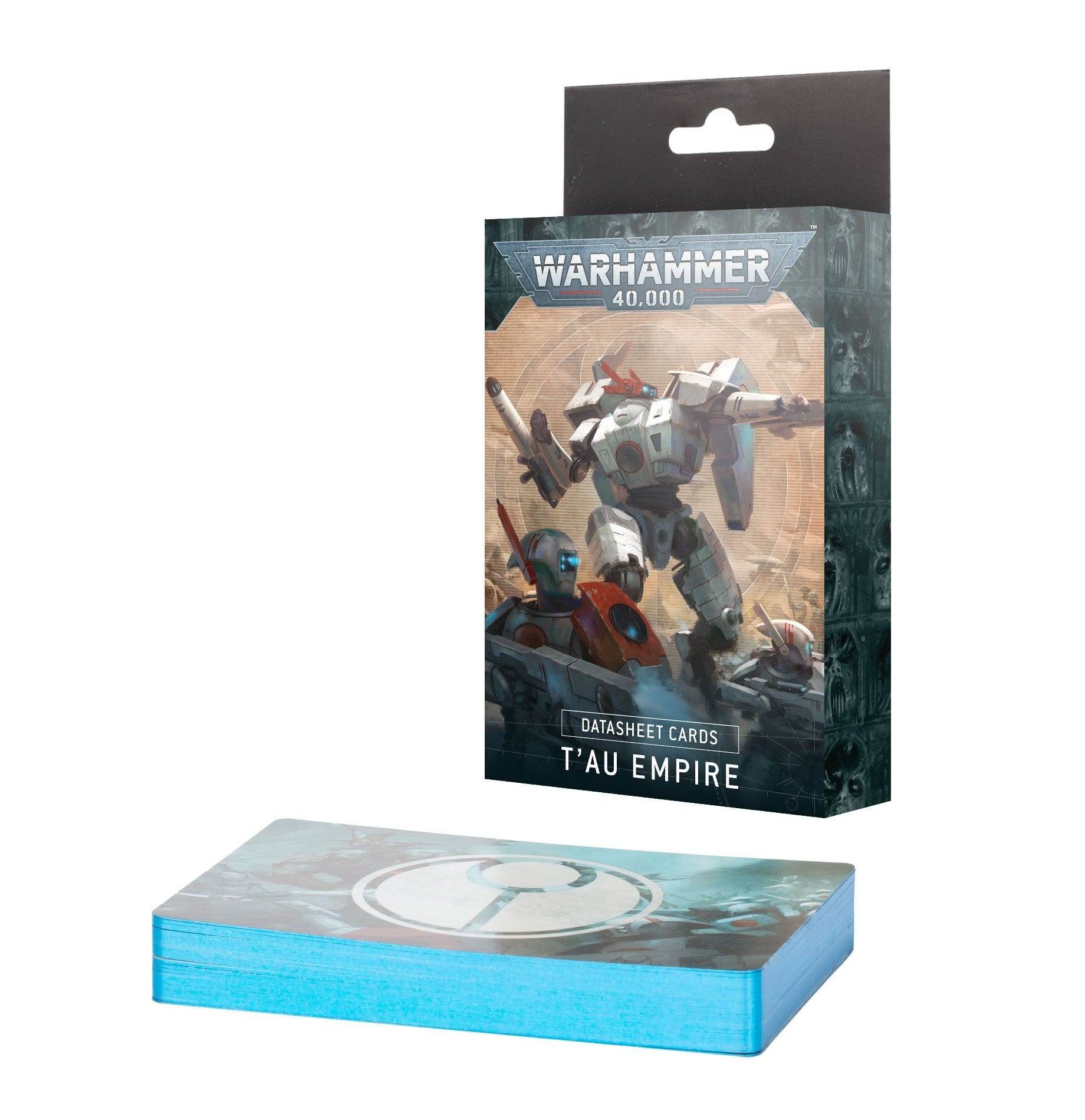 Warhammer 40k Datasheet Cards T'au Empire - 
