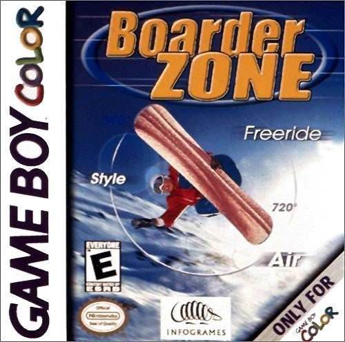 Boarder Zone (Gameboy Color) - Game Manual Only