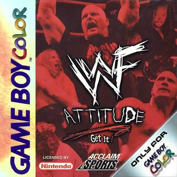 WWF Attitude (Gameboy Color) - Game Manual Only
