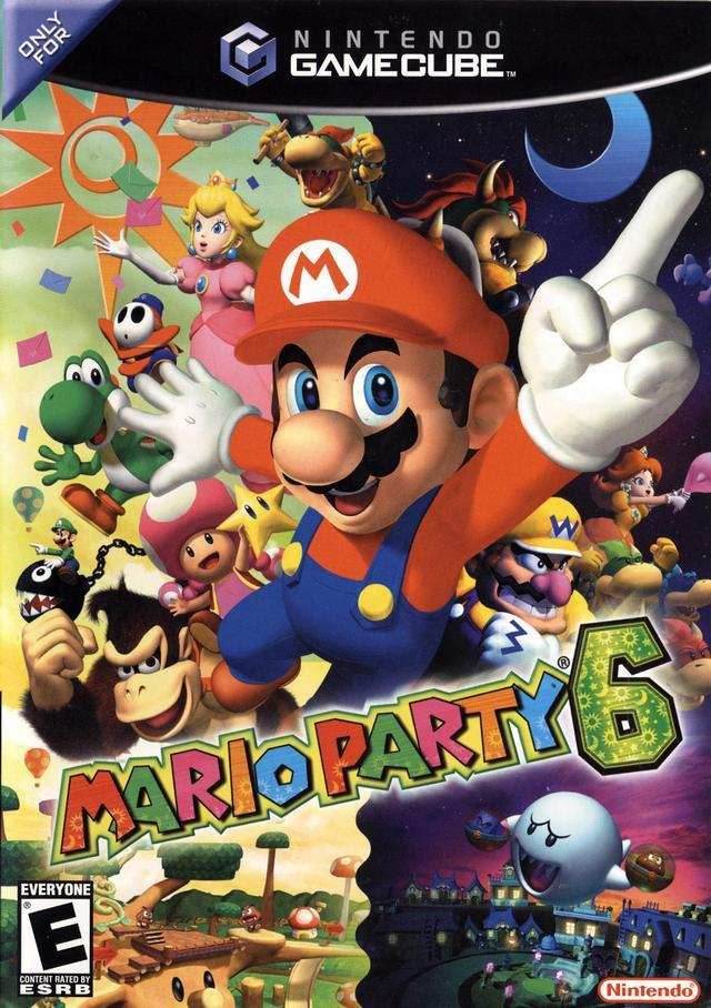 Mario Party 6 (Gamecube) - Game Manual Only