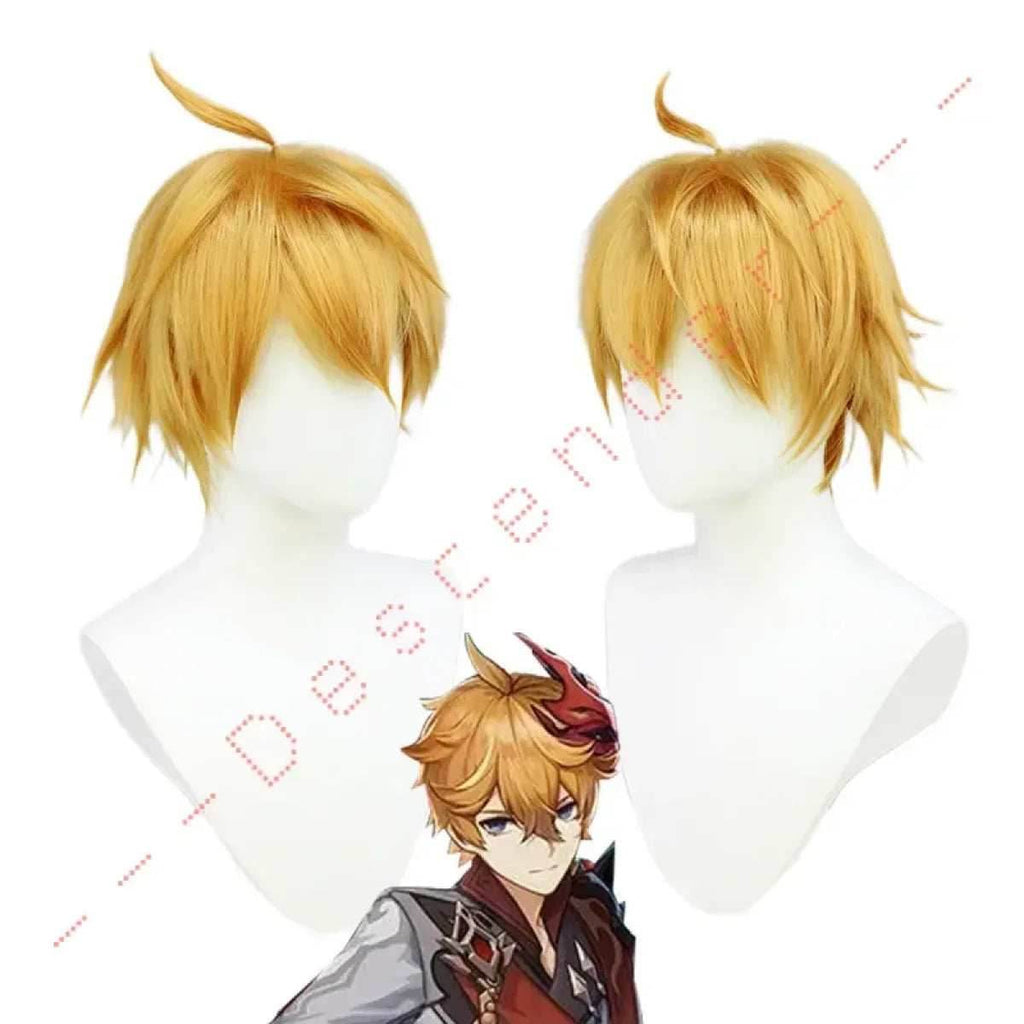 Genshin Impact Tartaglia/Childe Cosplay Set - Clothes / XS