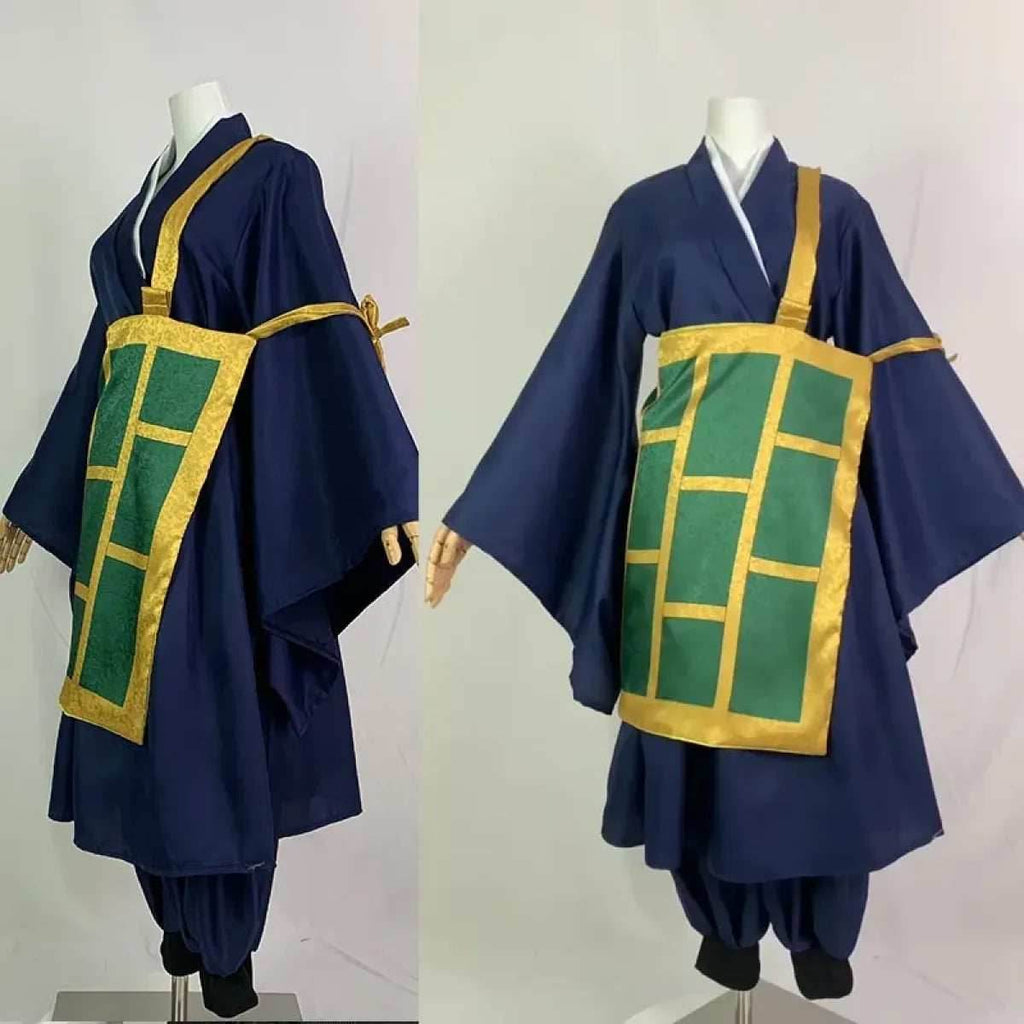 Jujutsu Kaisen Geto Suguru Cosplay Kimono Costume – Anime Halloween Outfit - Costume Wig / XS