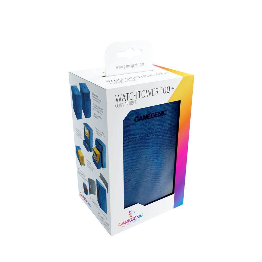 Gamegenic Watchtower Deck Box 100plus - Blue