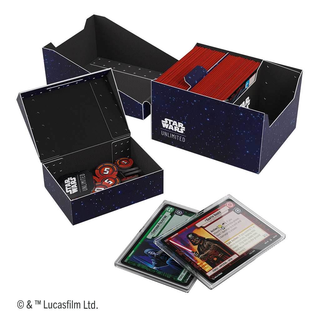 Star Wars: Unlimited - Twin Suns Soft Crate - Card Back Blue