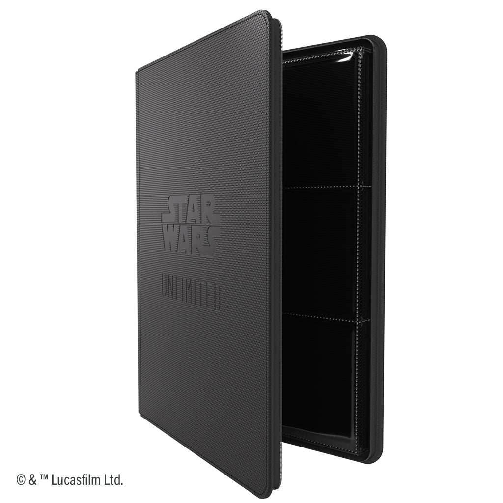 Star Wars: Unlimited Zip-Up Album 18-Pocket Black - 