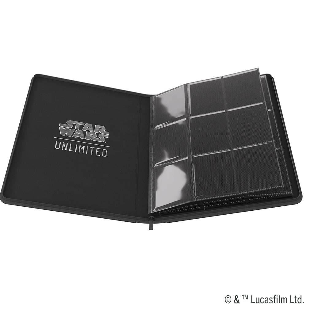 Star Wars: Unlimited Zip-Up Album 18-Pocket Black - 