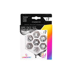 Gamegenic 7-Set RPG Dice - Candy-Like - Blackberry