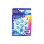 Gamegenic 7-Set RPG Dice - Glow - Icy Crumbs