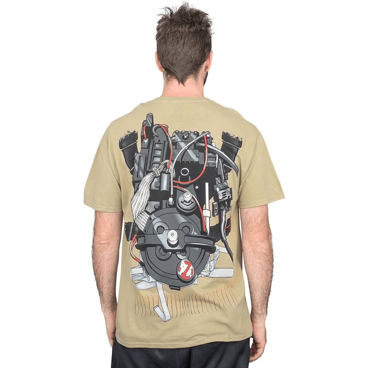 Ghostbuster Short Sleeve Costume T-Shirt with Back Print