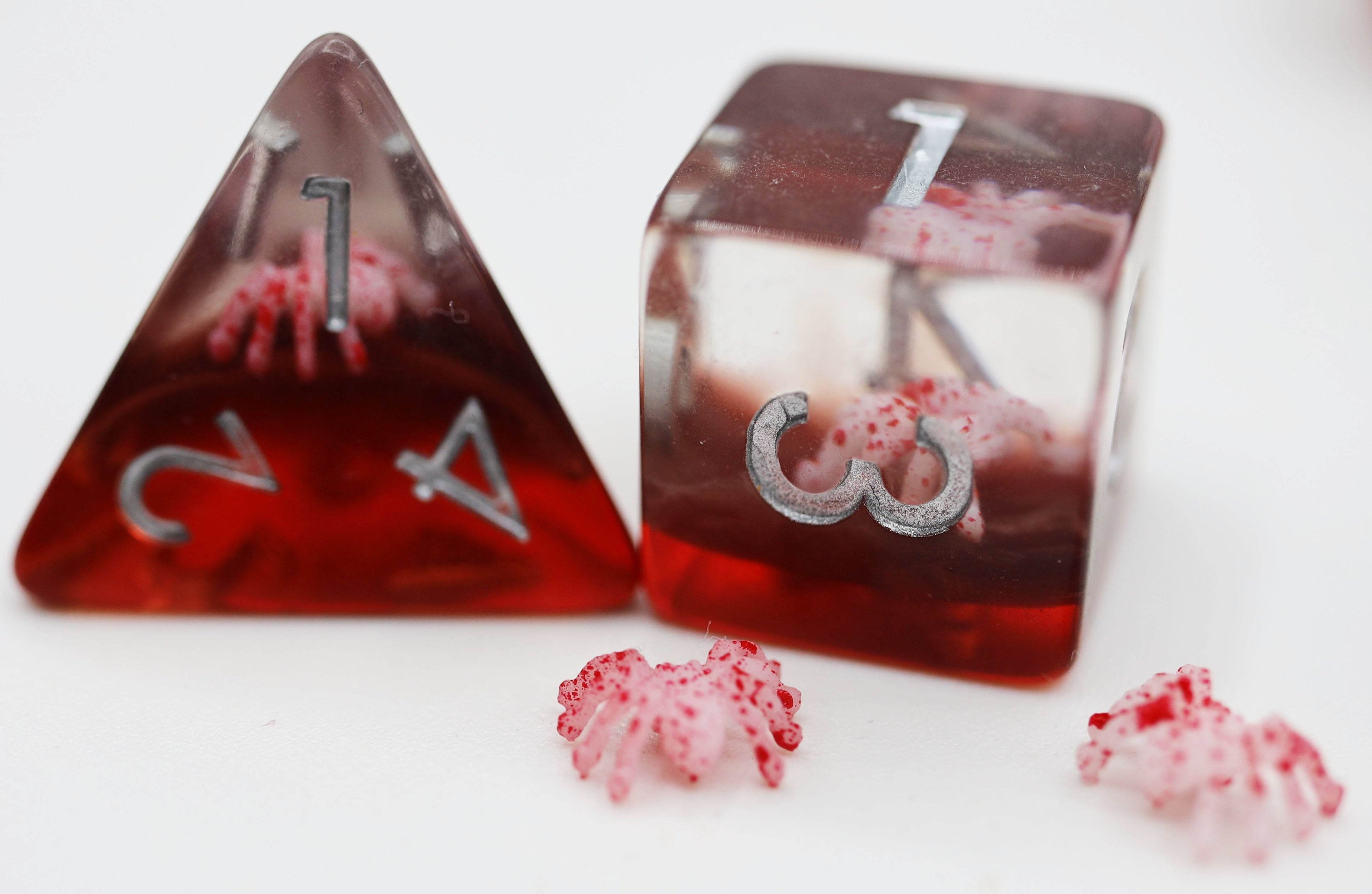 Ghost Spider RPG Dice Set - 