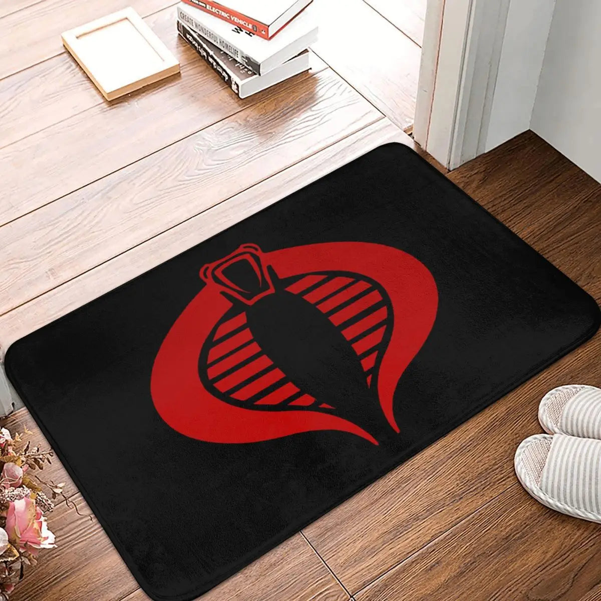 Gi Joe Cobra Enemy Non-Slip Carpet Doormat Living Room Bath Mat Welcome Floor Rug