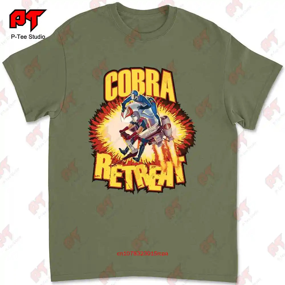 Gi Joe Cobra Retreat T Shirt Commander Trouble