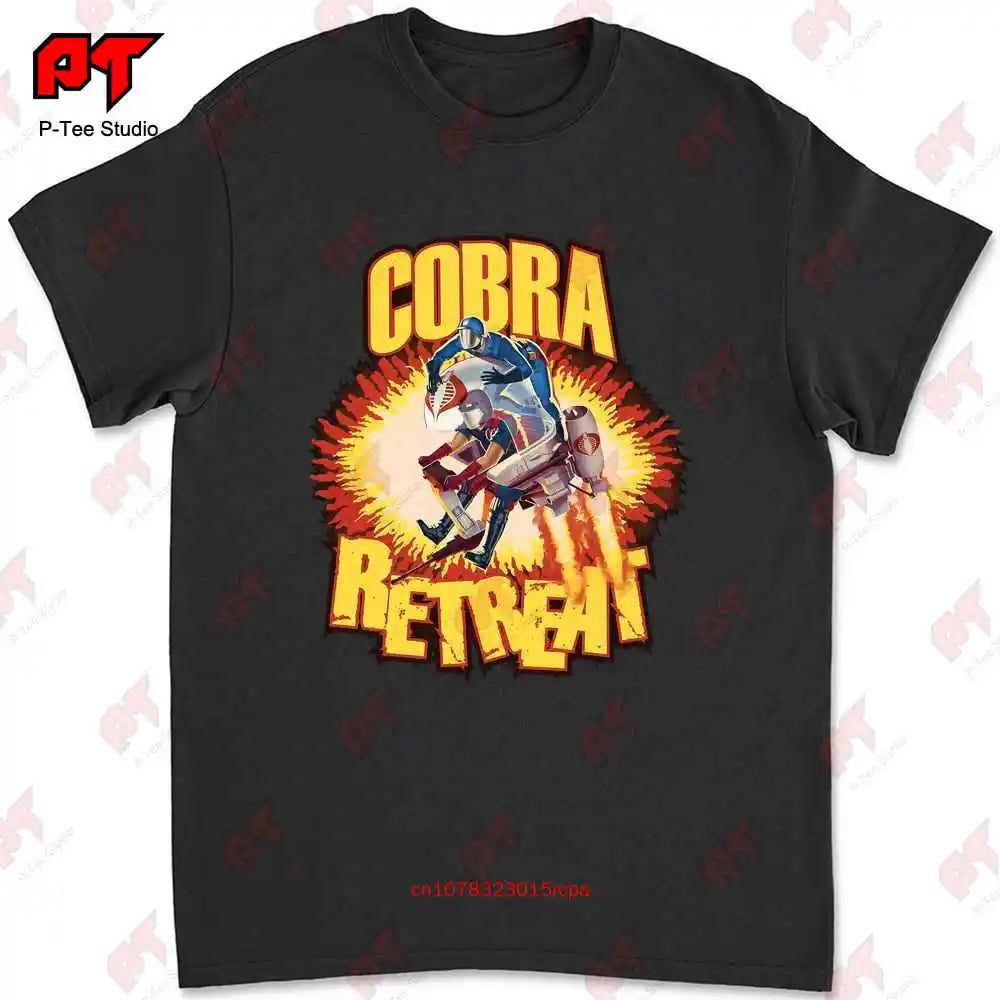 Gi Joe Cobra Retreat T Shirt Commander Trouble