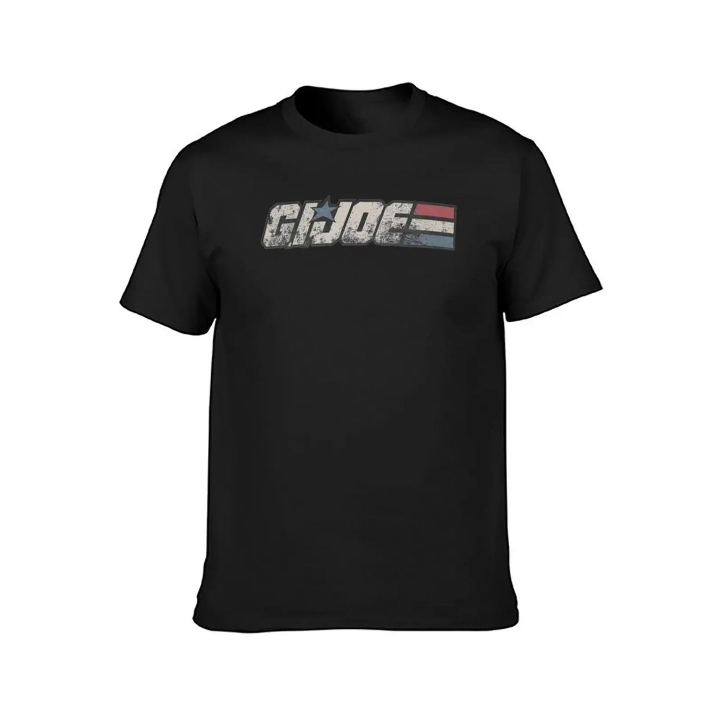 Gi Joe T-Shirt blacks korean fashion plain white t shirts men