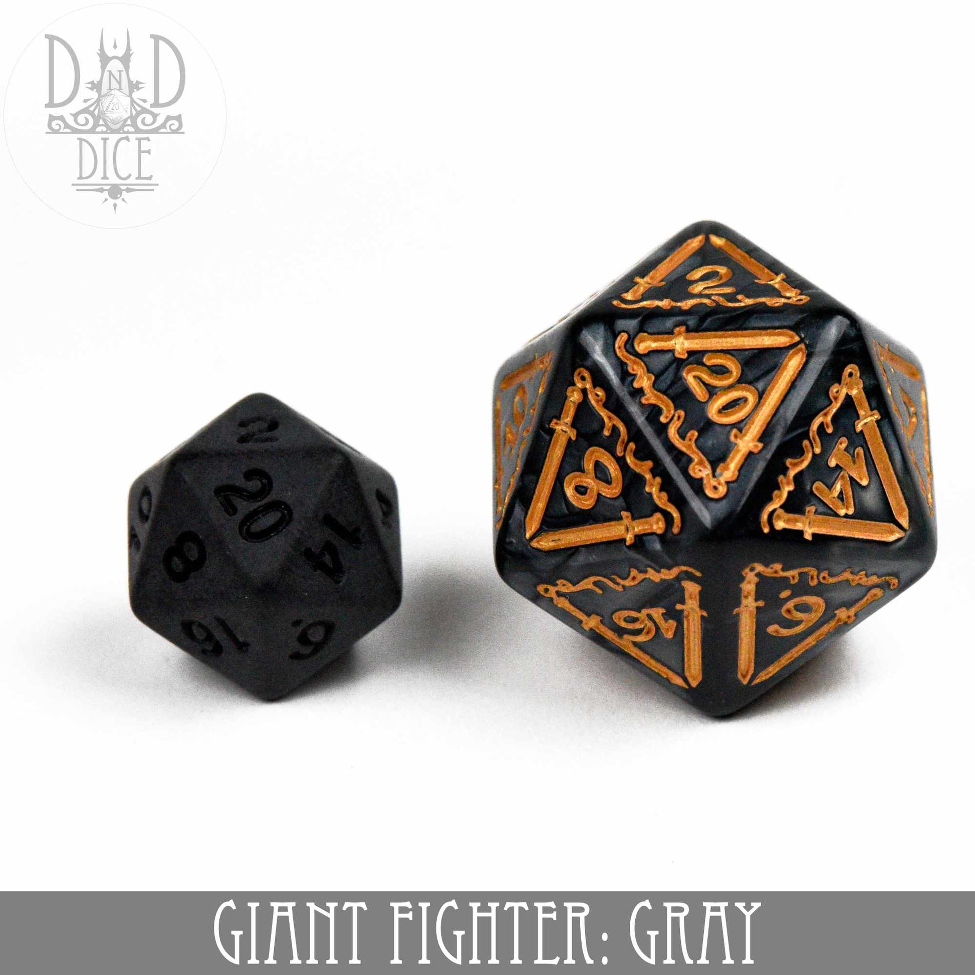 Giant Fighter Dice Set (Oversize)