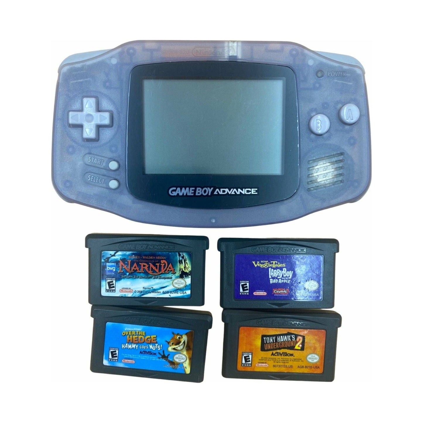 Glacier Gameboy Advance System (Game Bundle)