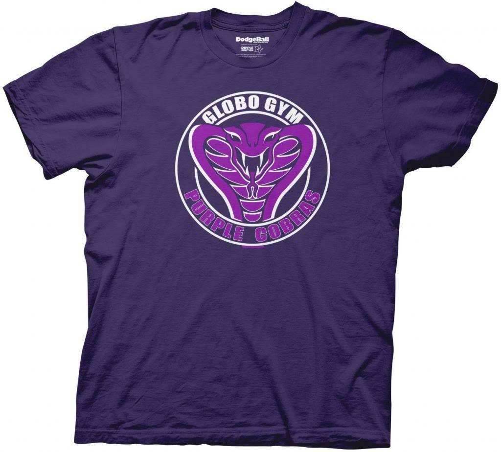 Globo Gym Purple Cobras Costume Performance Shirt - S