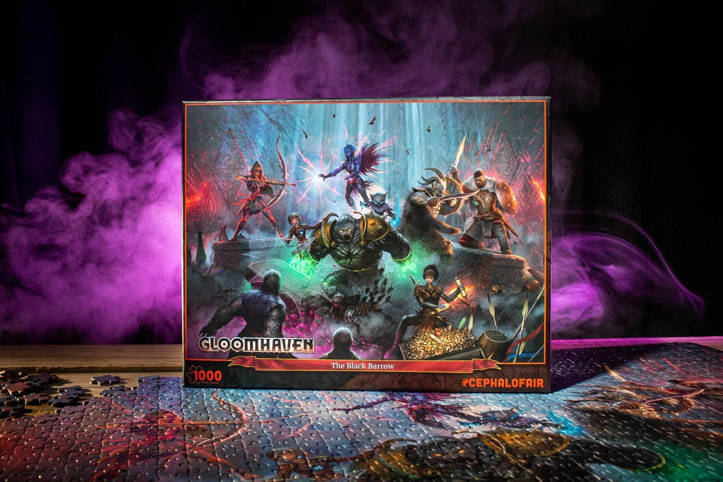 Gloomhaven 1000-Piece Puzzle: The Black Barrow - 