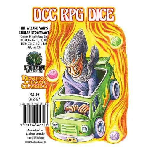 Dungeon Crawl Classics Dice: The Wizard Van's Stellar Stowaways - 