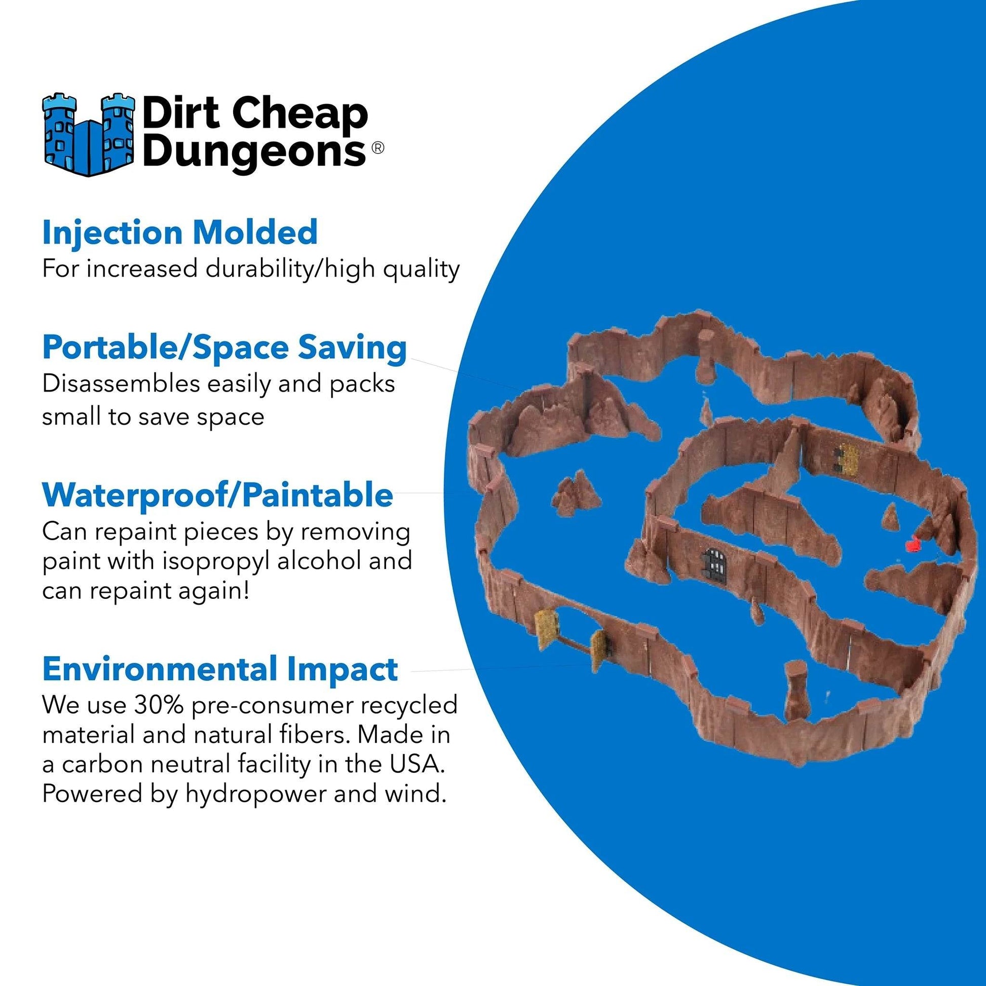 Goblin Cavern Terrain Set - 