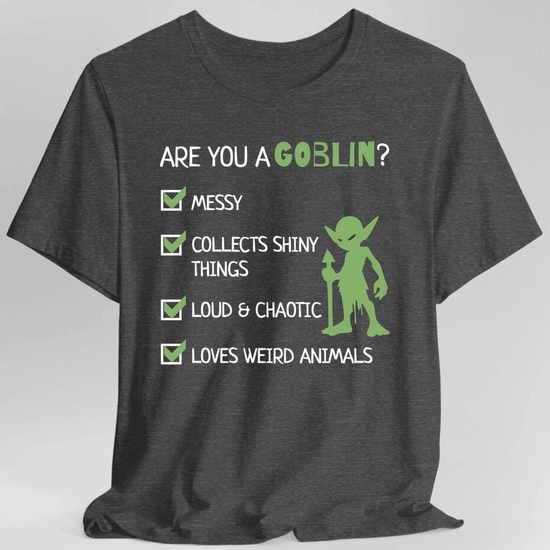 Goblin Quiz Shirt - Funny DnD Goblin Friend T-shirt